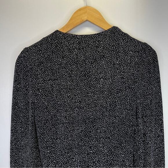 Jonathan Simkhai Twist Front Glitter top black - S - Picture 10 of 13